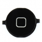 Накладка на кнопку меню (Home) для iPhone 4S, черная