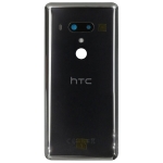 Задняя крышка HTC U12 Plus, черная, оригинал (Китай) + стекло камеры
