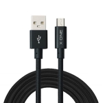 Кабель X.One Ultra Cable USB to Type-C 1.5m Черный нейлоновый