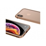 Чехол для iPhone XS Max Baseus Magnetite Hardware Case (WIAPIPH65-CS0V) Золотой