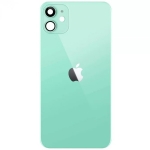 Задняя крышка для iPhone 11 , зеленая, в комплекте стекло камеры, оригинал (Китай)