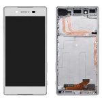 Дисплей для Sony E6603 Xperia Z5/E6653 + touchscreen, белый, с передней панелью