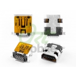 Разъем зарядки Fly DS103/DS105/DS107/DS113/DS120/E130/E145/TS105/TS90, 10 pin, Mini-USB Type-B