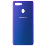 Задняя крышка Oppo A5s, синяя