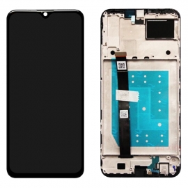 Дисплей для Lenovo K10 Note/Z6 Lite/Z6 Youth + touchscreen, черный, оригинал (Китай) с передней панелью
