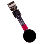 Шлейф для Sony H8166 Xperia XZ2 Premium Dual/H8216/H8266/H8296/H8314/H8324/H8416/H9436, с сканером отпечатка пальца (Touch ID) черного цвета