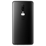 Задняя крышка OnePlus 6 A6003, черная, Midnight Black, оригинал (Китай) + стекло камеры