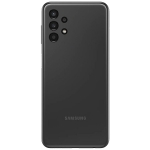 Задняя крышка Samsung A135F Galaxy A13 4G/A137F, черная + стекло камеры