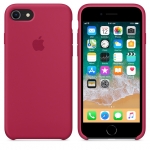 Силиконовый чехол для iPhone 7/8/ SE 2020 Apple Silicone Case Rose Red