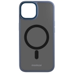 Чехол с Magsafe Momax Hybrid Case для iPhone 14 Pro (CPAP22MB) Blue