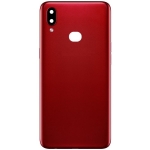 Задняя крышка Samsung A107F Galaxy A10s, красная, оригинал (Китай) + стекло камеры