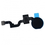 Шлейф для Google Pixel 3a XL, с сканером отпечатка пальца (Touch ID) черного цвета, Just Black