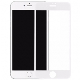 Защитное стекло для iPhone 7/8, с белой рамкой, 0.3mm, 3D, All-Screen Arc-Surface, Baseus (SGAPIPH8N-KA02)