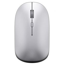 Беспроводная мышка WIWU Dual Model Premium Wireless Mouse with Bluetooth and 2.4G Wireless Mouse - Серебристая