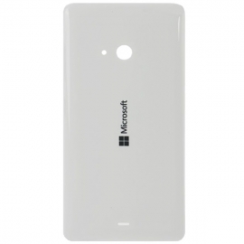 Задняя крышка Microsoft 540 Lumia Dual Sim, белая, оригинал (Китай)