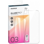 Защитное стекло для iPhone 13 Pro Max/14 Plus, прозрачное, на весь дисплей, 0.3mm, 2.5D, 9H, Glass Pro+, Full Cover Filter HD, Momax (PZAP21LB1T)