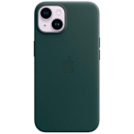 Кожаный чехол для iPhone 14  Apple Leather Case with MagSafe (анимация) Forest Green