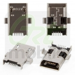 Разъем зарядки Asus ME103K Memo Pad 10/Z300C/Z380KL/Z380C, 5 pin, Micro-USB тип-B