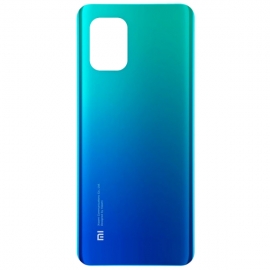 Задняя крышка Xiaomi Mi 10 Lite, синяя, Aurora Blue, оригинал (Китай)