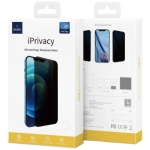 Защитное стекло для iPhone 13 Pro Max/14 Plus, с черной рамкой, на весь дисплей, антишпион, 2.5D, 9H, iPrivacy Screen Protector, WiWU