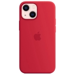 Силиконовый чехол для iPhone 13 Apple Silicone Case with MagSafe (анимация)  - Red