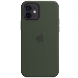 Силиконовый чехол для iPhone 12 / 12 Pro Apple Silicone Case Cyprus Green