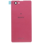 Задняя крышка Sony D5503 Xperia Z1 Compact, розовая, оригинал (Китай)