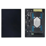 Дисплей для Lenovo Tab 2 A10-70F 10.1/A10-70L + touchscreen, черный, с передней панелью