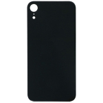 Задняя крышка для iPhone XR, черная,  с большими отверстиями под окошки камер