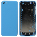 Корпус для iPhone 5C, голубой, копия высокого качества 
