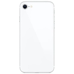 Задняя крышка для iPhone SE 2020/SE 2022, белая, в комплекте стекло камеры, оригинал (Китай) 
