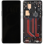 Дисплей для OnePlus 8 Pro + touchscreen, черный, Amoled, оригинал (Китай) с передней панелью, Onyx Black