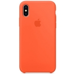 Силиконовый чехол для iPhone X/XS Apple Silicone Case Spicy Orange