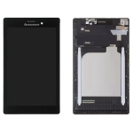 Дисплей для Lenovo Tab 2 A7-10/A7-20 + touchscreen, черный , с передней панелью