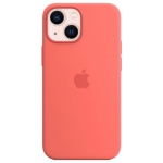 Силиконовый чехол для iPhone 13 Apple Silicone Case with MagSafe (анимация)  - Pink Pomelo
