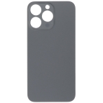 Задняя крышка для iPhone 13 Pro, серая, Graphite, с большими отверстиями под окошки камер