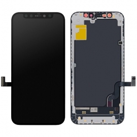 Дисплей для iPhone 12 mini + touchscreen, черный, OLED, OEM Hard, SL