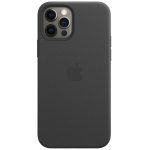 Кожаный чехол  для iPhone 12 Pro Max Apple Leather Case with MagSafe Black