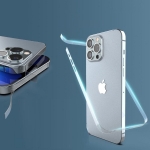 Защитная пленка для iPhone 13/13Pro , прозрачная, противоударная, на боковую рамку, 0.14mm, X-One, комплект 2шт.