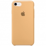 Силиконовый чехол для iPhone 7/8/ SE 2020 Apple Silicone Case Beige