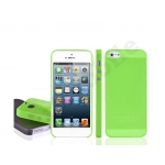 Чехол на iPhone 5/5S/SE, пластиковый, ультратонкий, GODOW, светло-зеленый, 0,8mm 