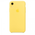 Силиконовый чехол для iPhone XR Apple Silicone Case Canary Yellow