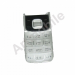 Клавиатура Nokia 2720 Fold, черно-серебристая, с русскими буквами