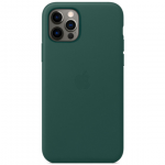 Кожаный чехол  для iPhone 12 Pro Max Apple Leather Case with MagSafe Pine Green