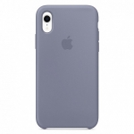 Силиконовый чехол для iPhone XR Apple Silicone Case Lavender Gray