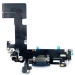 Шлейф для iPhone 13, с разъемом зарядки и синхронизации, с микрофонами, синий