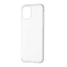 Чехол для iPhone 11 Baseus Jelly Liquid Silica Gel Transparent (WIAPIPH61S-GD02) Белый