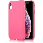 Силиконовый чехол для iPhone XR TPU Розовый