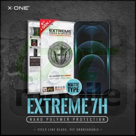 Защитная пленка для iPhone 12/12 Pro, матовая, противоударная, Extreme Shock Eliminator, 4th Generation (Matte Series) X-One