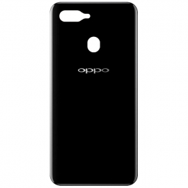 Задняя крышка Oppo A5s, черная, оригинал (Китай)